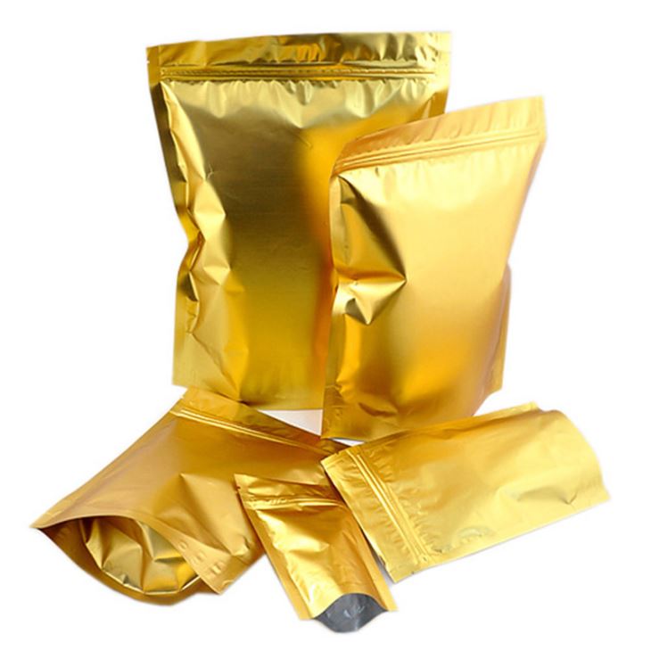 Zipper Stand Up Bags tal-Foil Te