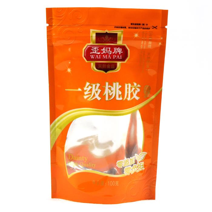 Poly Stand Up Bag Bil Window