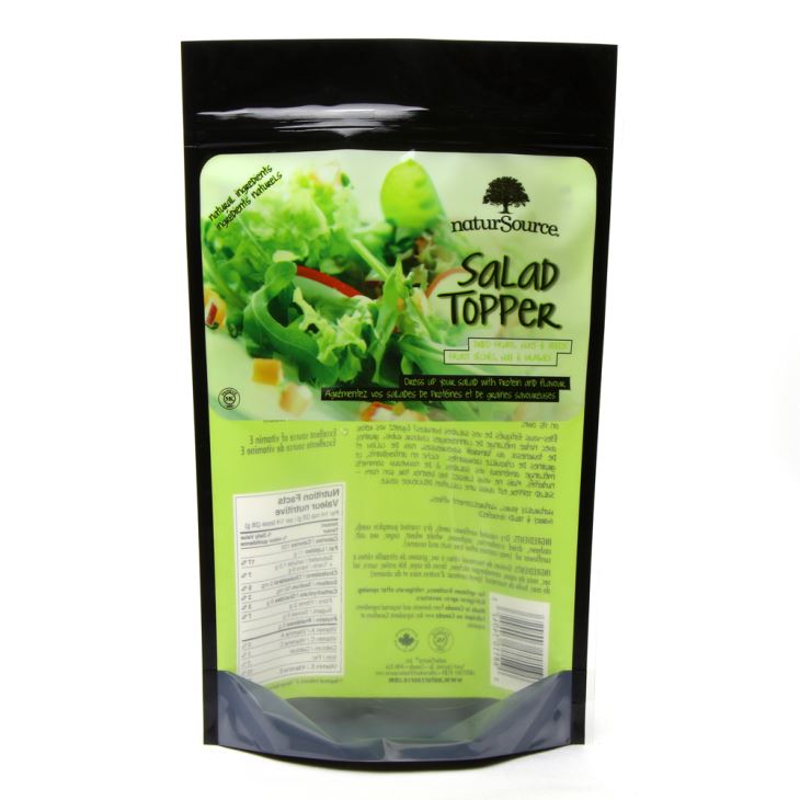 Stampar multicolor Stand Up Pouch Għall-Insalata tal-Ħxejjex