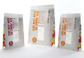 In-naħa Gusset qiegħ ċatt boroż għall-ġewż Snacks