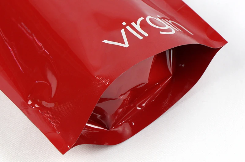 Red Aluminum Foil Stand Up Bags Zipper Red Aluminum Foil Stand Up Zipper Bags