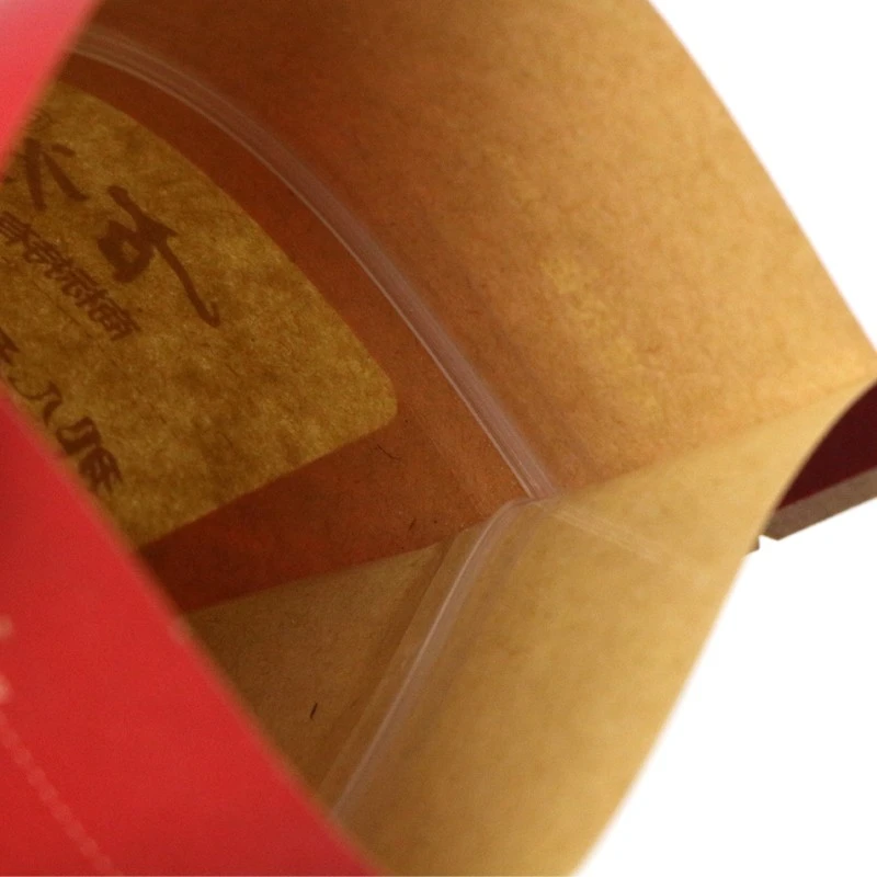 Aluminum Kraft Food Packaging Bag with Zipper