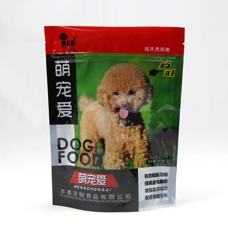 Stand Up Dog Food Ippakkjar Bil Window Stand Up Dog Food Packaging With Window