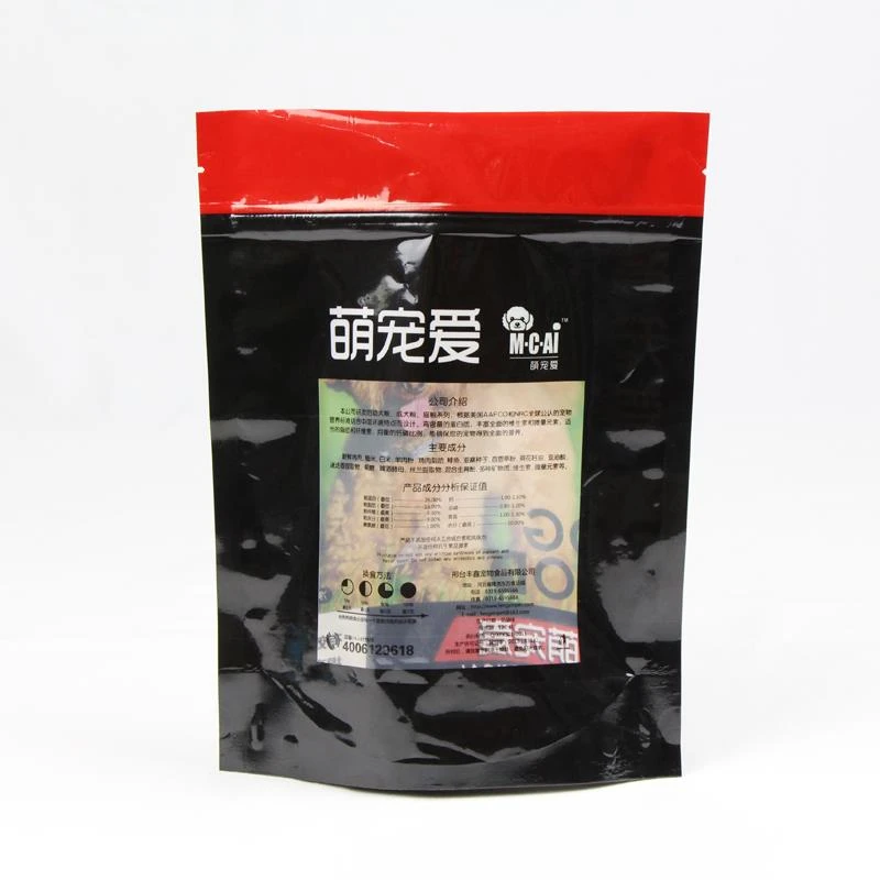Stand Up Dog Food Ippakkjar Bil Window Stand Up Dog Food Packaging With Window
