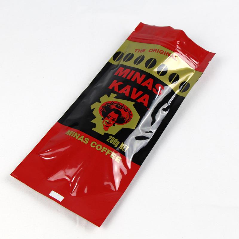Pakkett tal-Kafè għall-Ippakkjar tal-Fibra tal-Foil tal-Aluminju Aluminum Foil Zipper Coffee Packaging Pouch