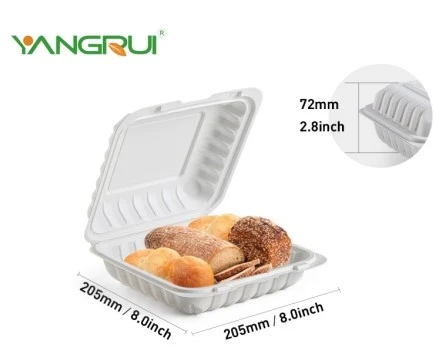 Clamshell Take-Out Food Box Clamshell Take-Out Food Box