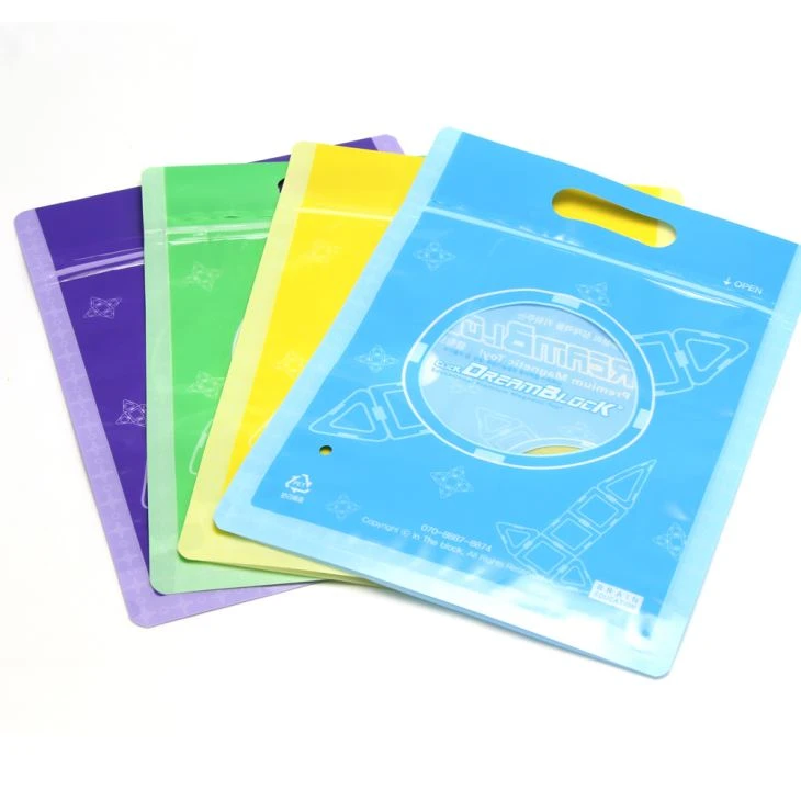 Stand Up Plastic Snack Pouch bit-Tieqa