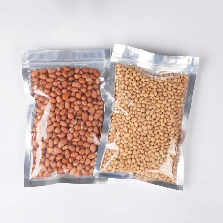 Differenti Side Aluminum Foil Tliet Siġill tal-ġenb Nut Bag