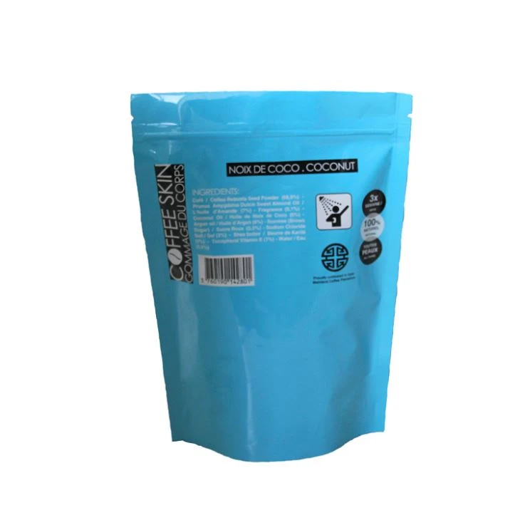 250g laminati Stand Up Bag tal-Kafè tal-Foil