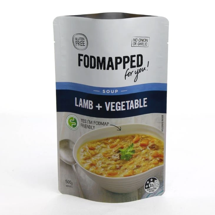 Stand Up Aluminum Foil Ippakkjar Bag Għall-Ikel
