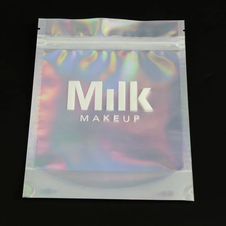 Plastic Make Up Bags Bil Tieqa Ċara U Lock Zipper