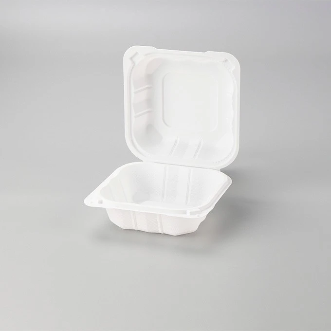 225 Biodegradable Hamburger French Fries Food Packaging Disposable Bento Lunch Box Take Away Plastic Food Container