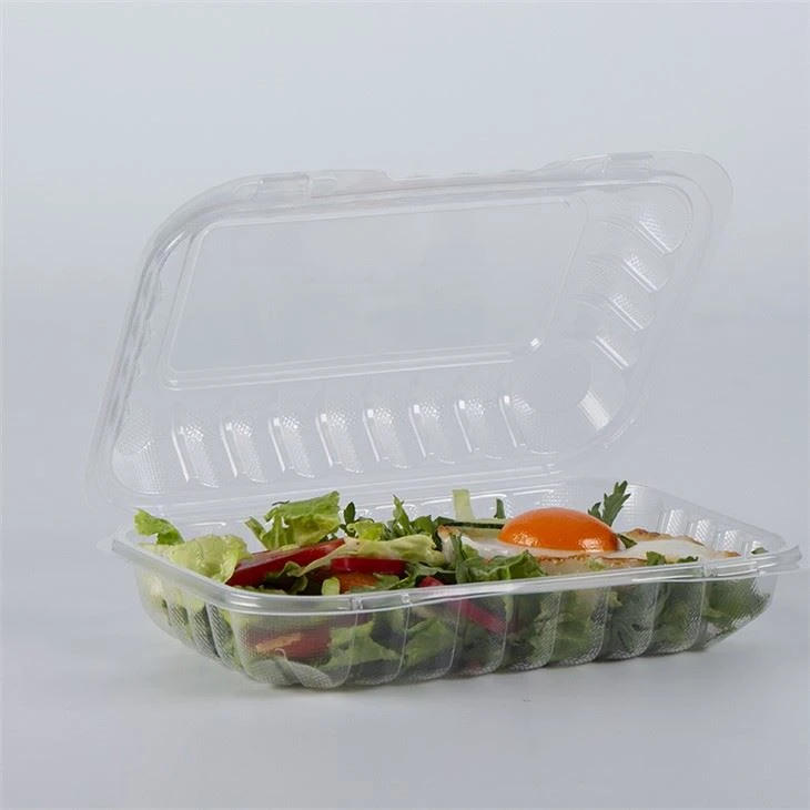 Kaxxa tat-Takeout Clamshell trasparenti 9x6