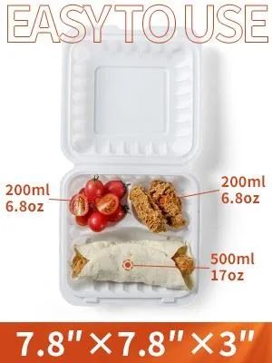 Disposable Biodegradable Food Container