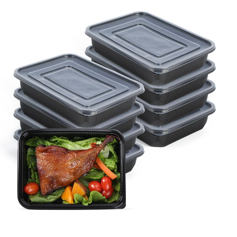 Kontenituri tal-Ikel Frisk tal-plastik li jintremew 850ml Kaxxa tal-Ippakkjar...