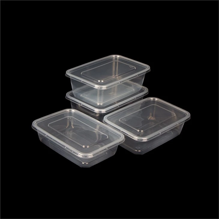 Kwalità Tajba Microwave Ikla Trasparenti Prep Plastic Disposable Bento Lunch Box Oħroġ Fast Food Kontenitur B'Għatu