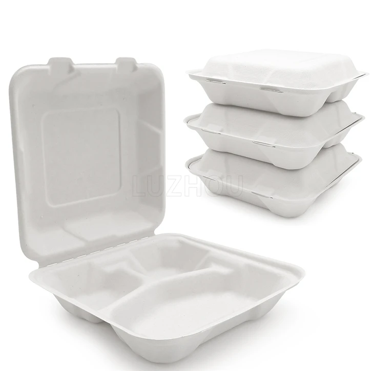 Bagasse Kontenituri Ikel To Go
