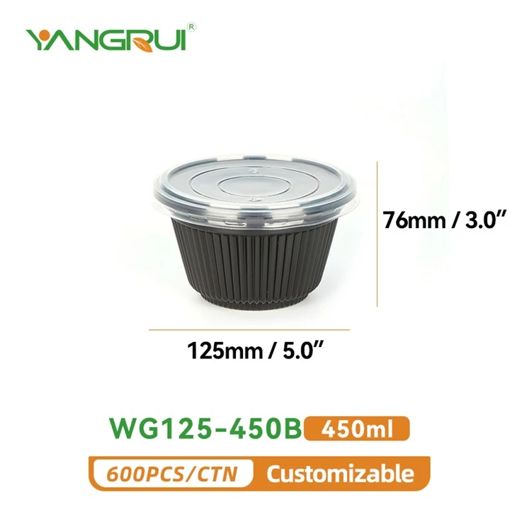 Plastc Bowl Disposable 450ml