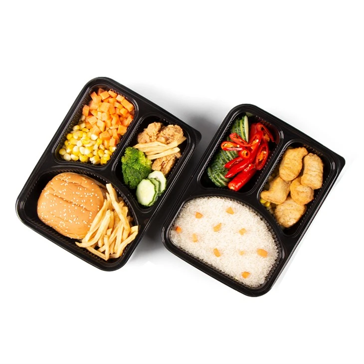 Kontenitur tal-Ikel Diviż Take Away B'Għotjien