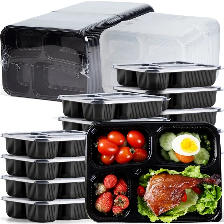Kontenituri tal-Preparazzjoni tal-Ikla 4 Kompartimenti