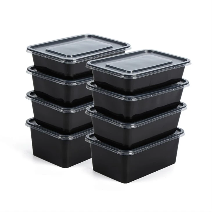 Kontenituri tal-plastik għall-preparazzjoni ta 'l-ikel