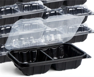 2Compartments PP To Go Kontenitur Għall-Ikel