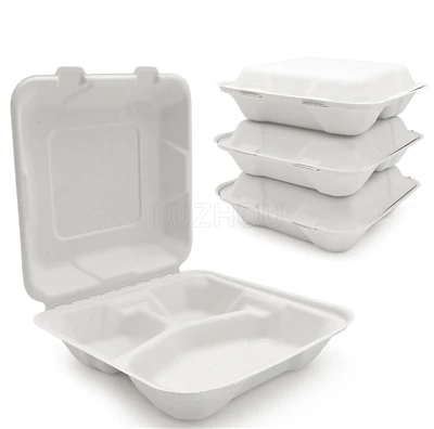 Bagasse Kontenituri Ikel To Go
