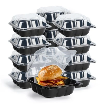 Clamshell Take Out Kontenituri Kontra ċ-ċpar