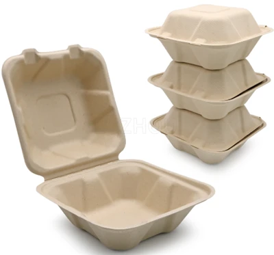 Kontenituri Disposable Bagasse To Go
