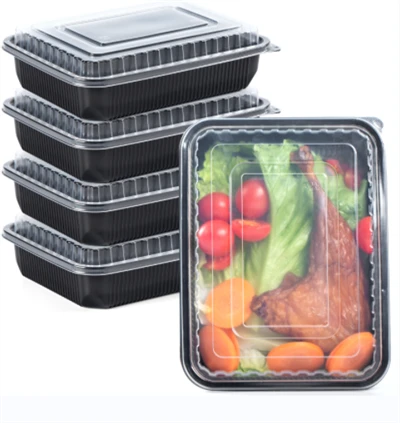 Disposable To Go Kontenituri Għall-Ikel 1compartment