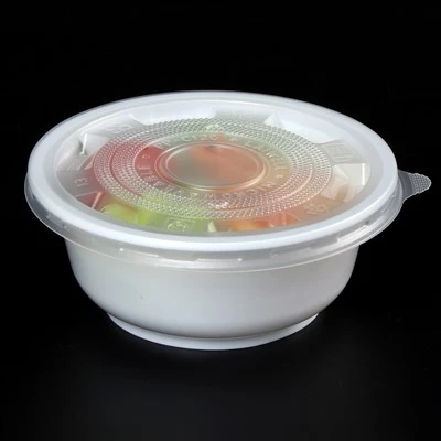 Kontenituri tal-Ħżin tal-Ikel Tond tal-plastik