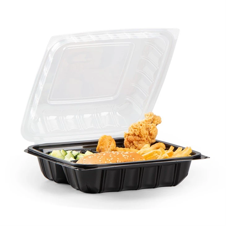 Kontenituri Doppji tal-Ikel tat-Takeaway