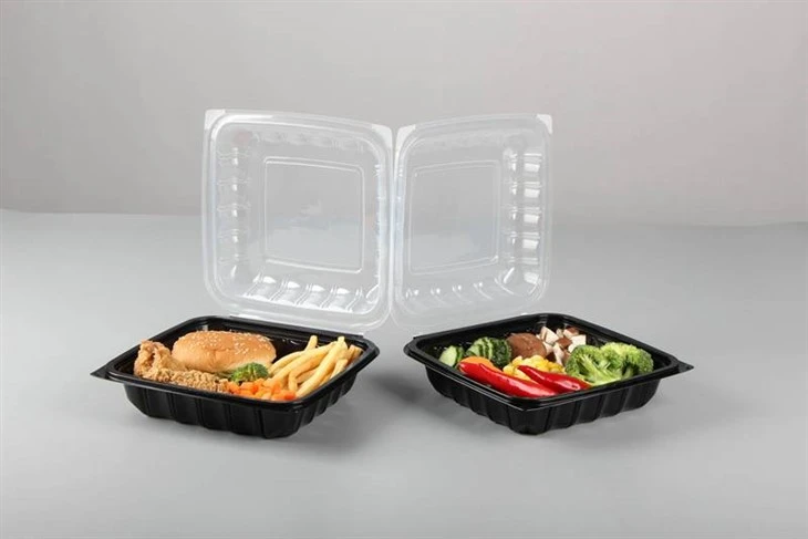 Kontenitur tal-Ikel tal-plastik Takeaway