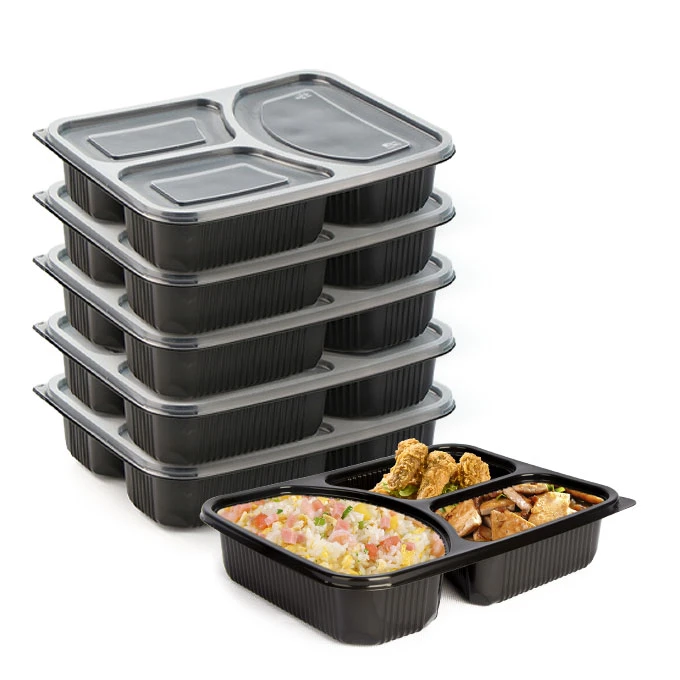 Kontenituri Takeout 3 Kompartiment