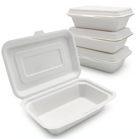 To Go Kontenituri B'Għotjien Disposable Bagasse