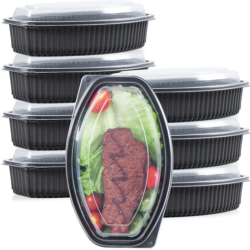 28 oz kontenitur tal-ikel ovali