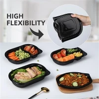 black plastic to go containers black plastic to go containers