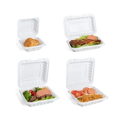 White To-go Boxes